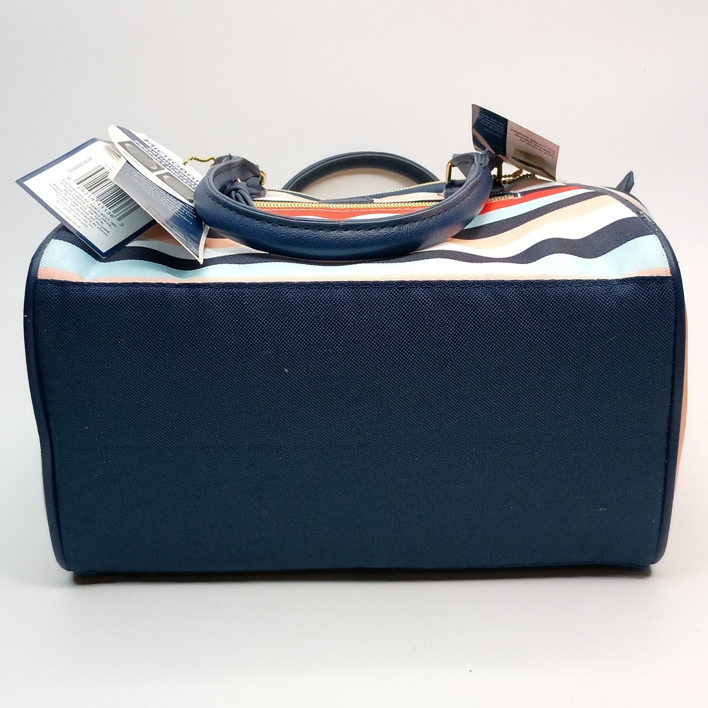 Dabney Lee Arctic Zone Insulated Lunch Tote Women Size OS Multi Stripe 8pc Set - Picture 8 of 14